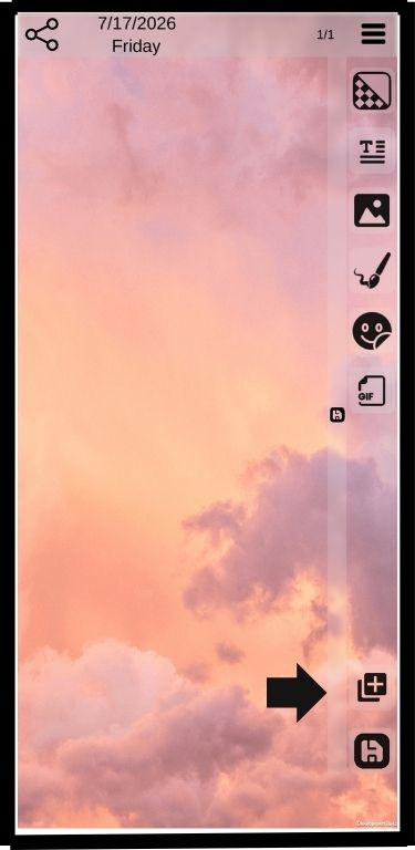 Click the “Add page” button to add a page to any date on the diary. YOU can add up to 99 page per day