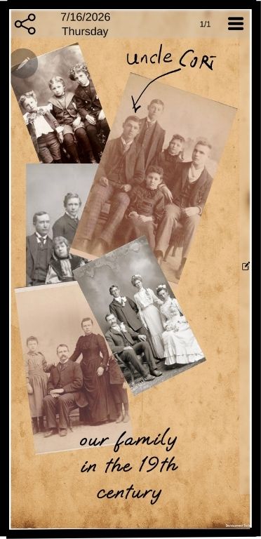 You can stack multiple pictures