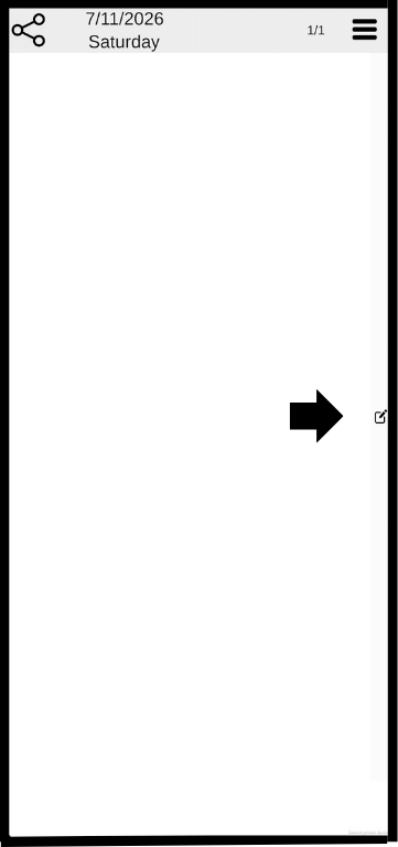 Click on the drawer icon to open the drawer